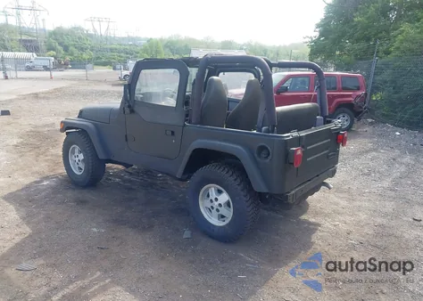 1999 Jeep Wrangler Se from USA, damaged, VIN 1J4FY29P3XP469786